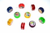 Mini yoyo przeźroczyste mix kolor. 10szt